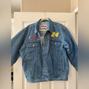 Chase Authentics NASCAR Winston Cup Series DuPont Motorsports Denim Jacket